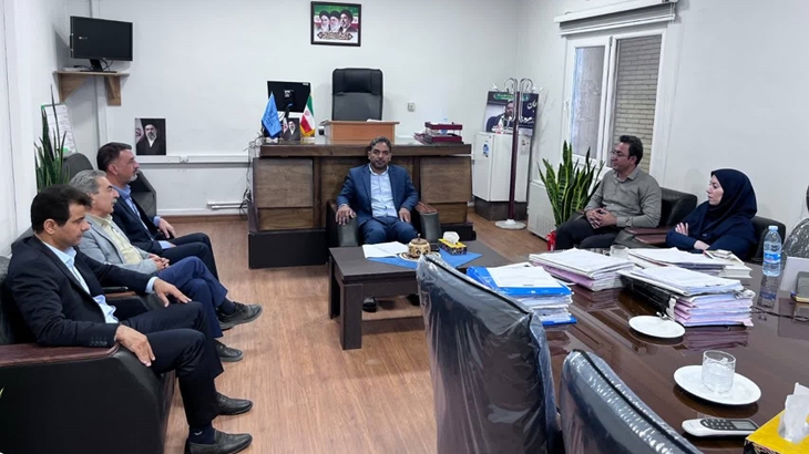 گفت و گوی معاون غذا و دارو و دادستان رفسنجان درباره تقویت همکاری های قضایی و نظارتی